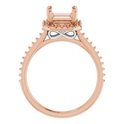 Halo-Style Engagement Ring  