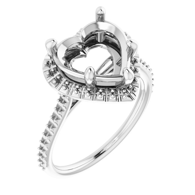 Halo-Style Engagement Ring