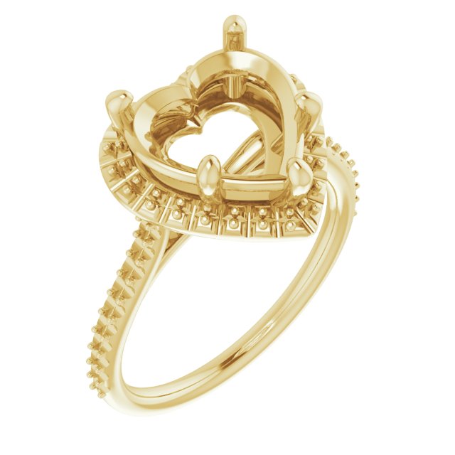 Halo-Style Engagement Ring