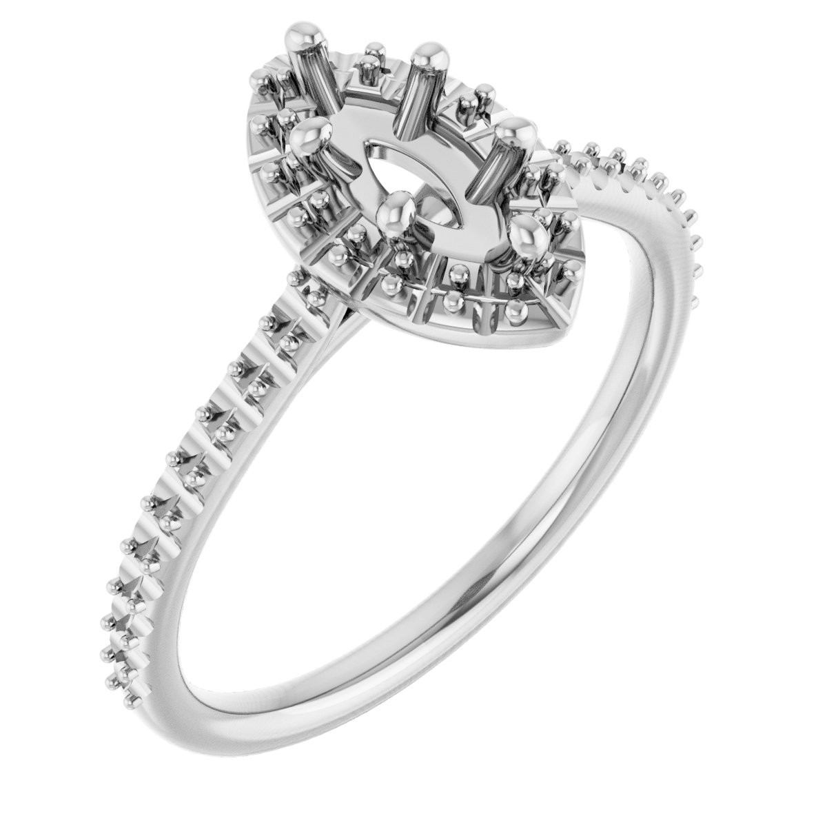 Halo-Style Engagement Ring