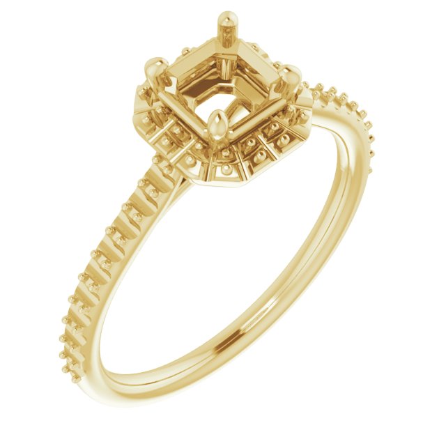 Halo-Style Engagement Ring