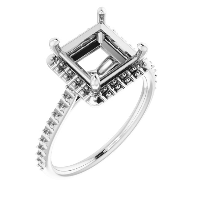 Halo-Style Engagement Ring