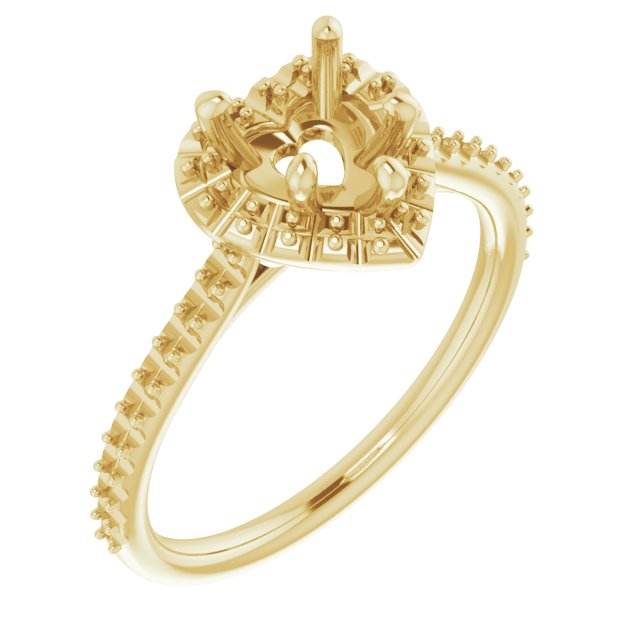 Halo-Style Engagement Ring