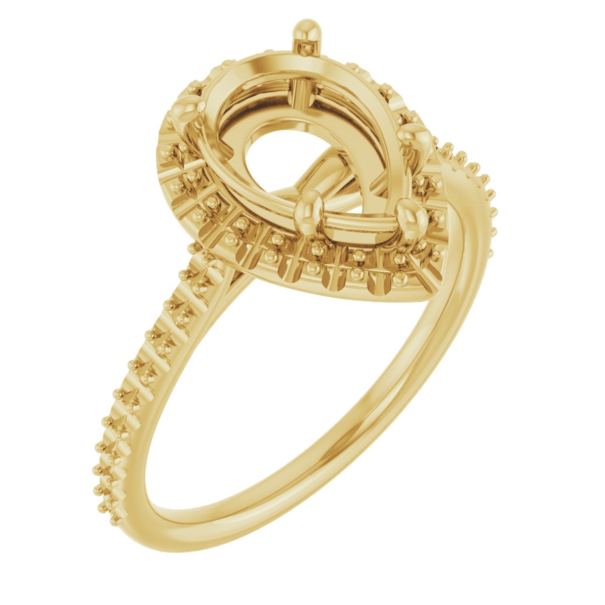 Halo-Style Engagement Ring