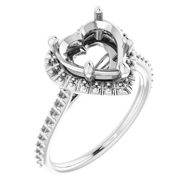 Halo-Style Engagement Ring