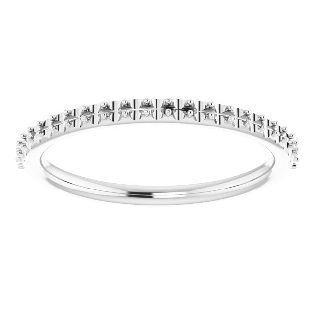 Band Mounting for 5x5 mm Heart Ring view 3