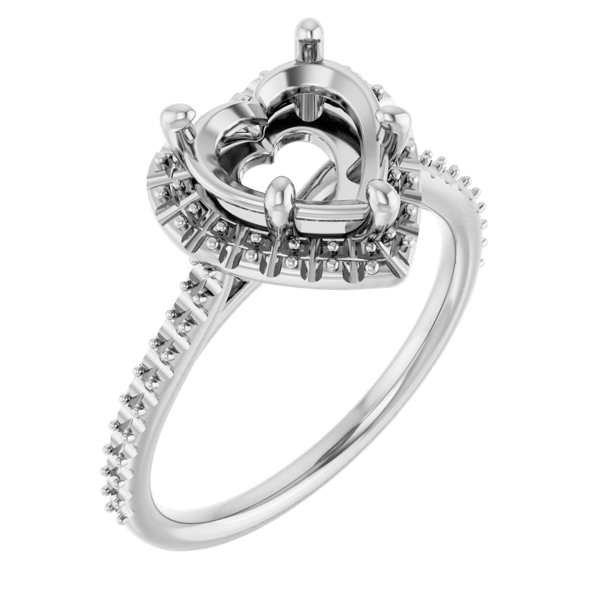 Halo-Style Engagement Ring