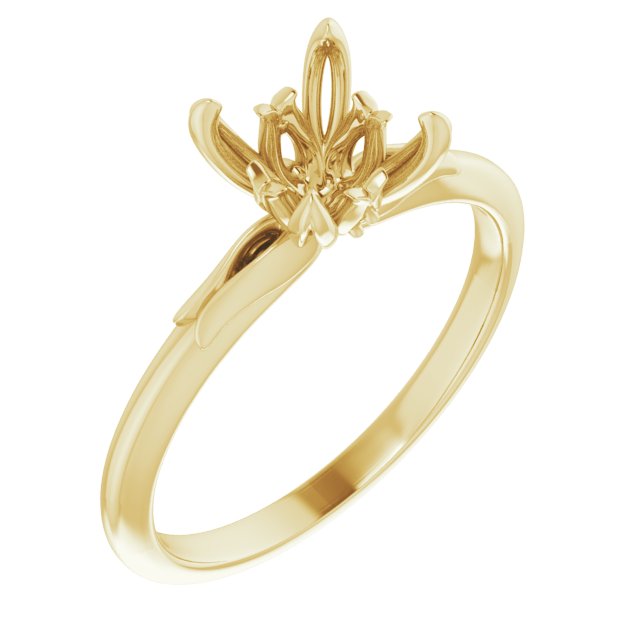 Accented Engagement Ring or Band