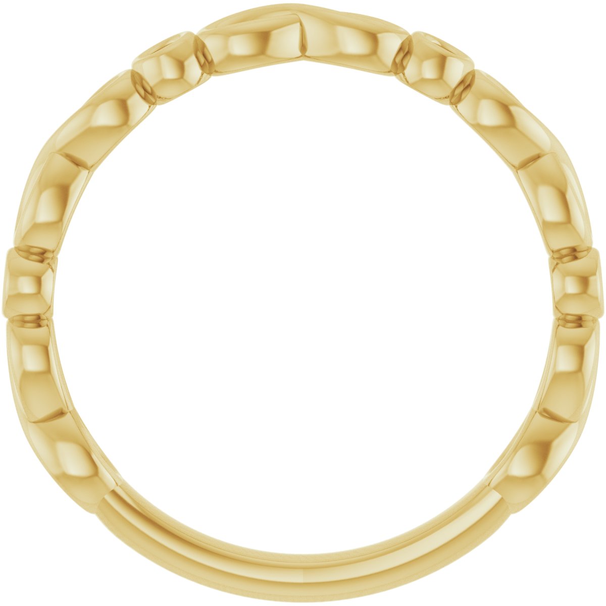 14K Yellow .05 CTW Natural Diamond Anniversary Band