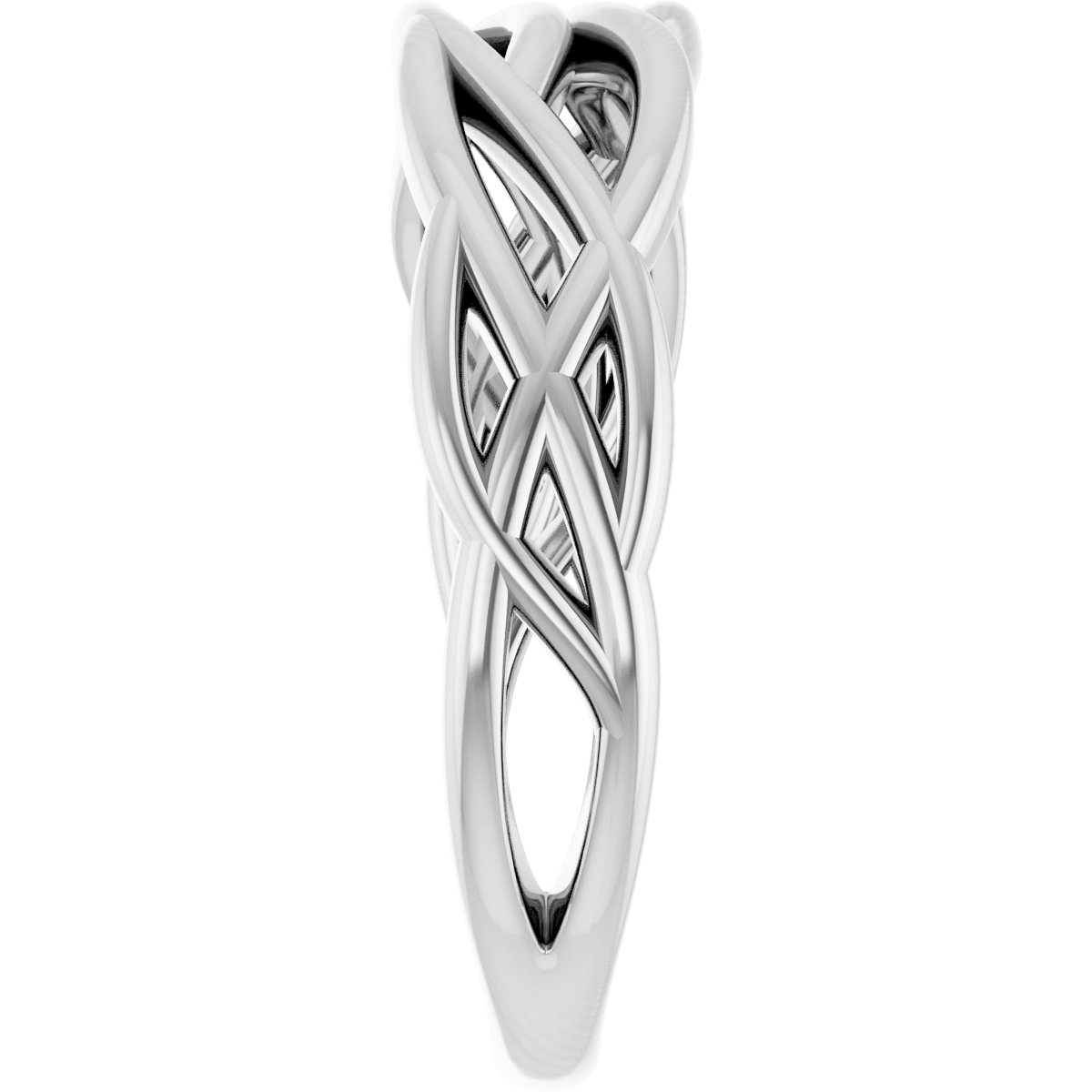 Sterling Silver Criss-Cross Ring