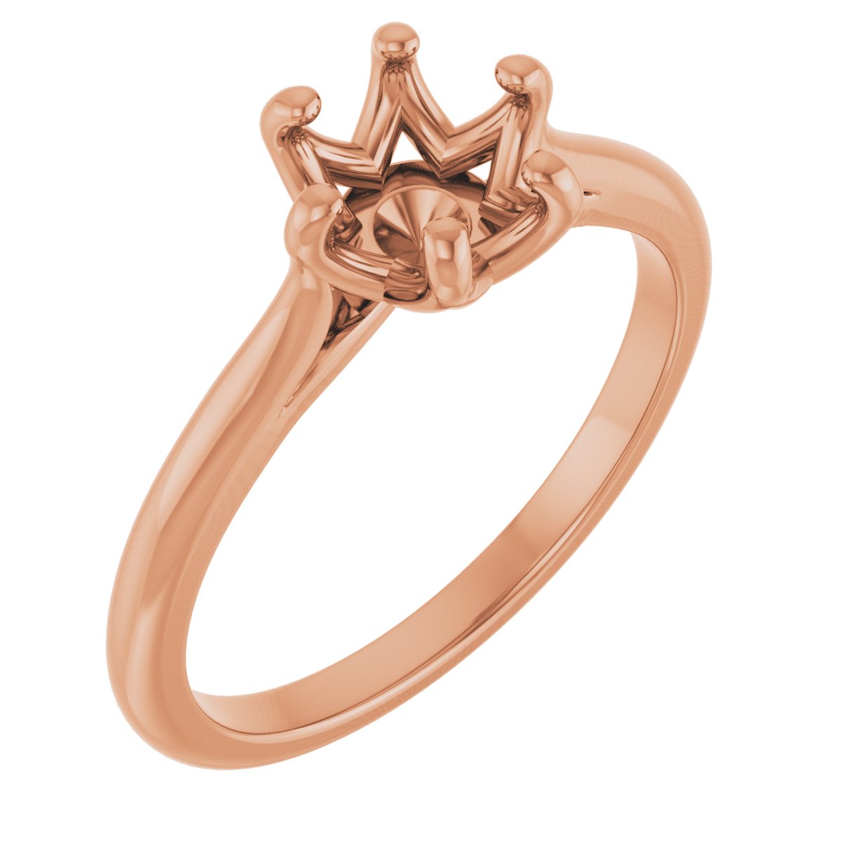 Solitaire Engagement Ring or Band