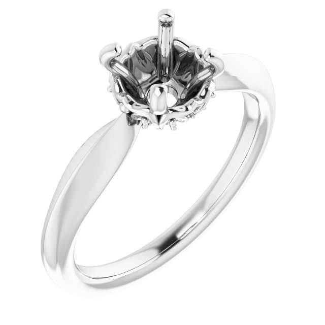 Accented Vintage-Inspired Ring