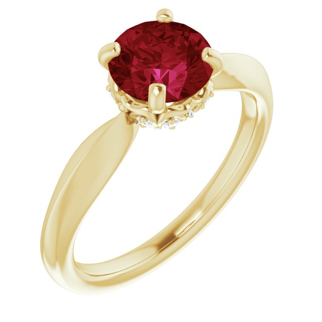 14k Yellow Gold