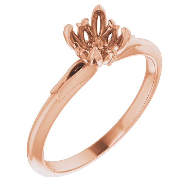 Accented Engagement Ring or Band