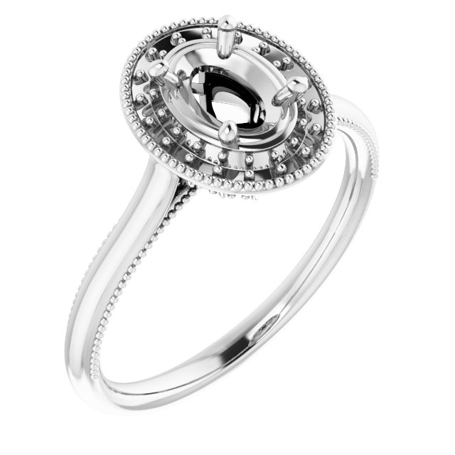 Halo-Style Engagement Ring