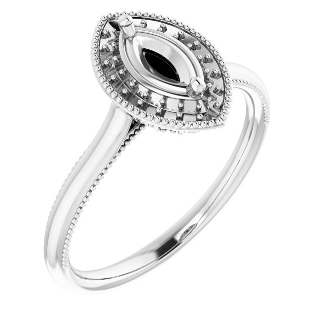 Halo-Style Engagement Ring