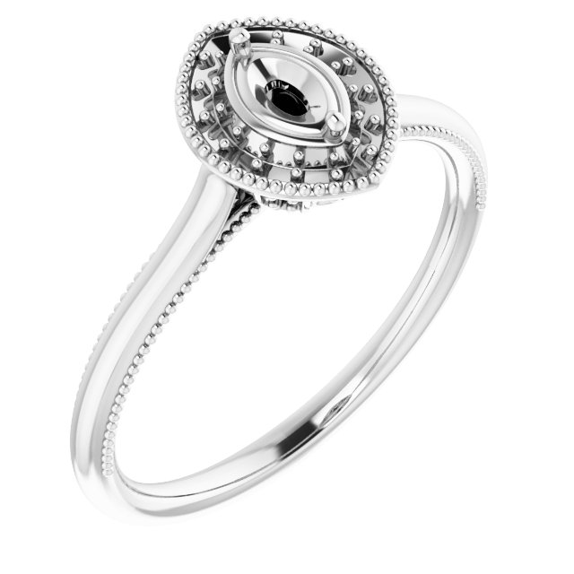 Halo-Style Engagement Ring