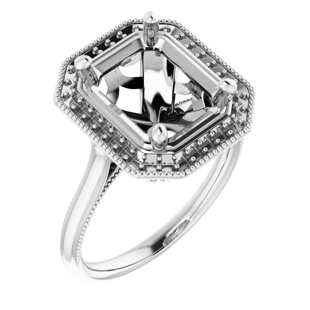 Halo-Style Engagement Ring