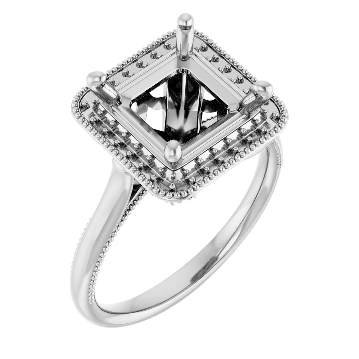 Halo-Style Engagement Ring