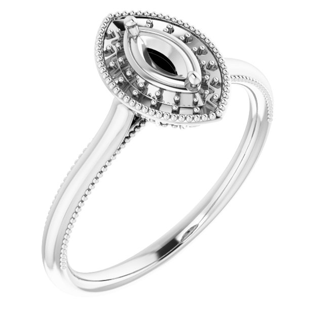 Halo-Style Engagement Ring
