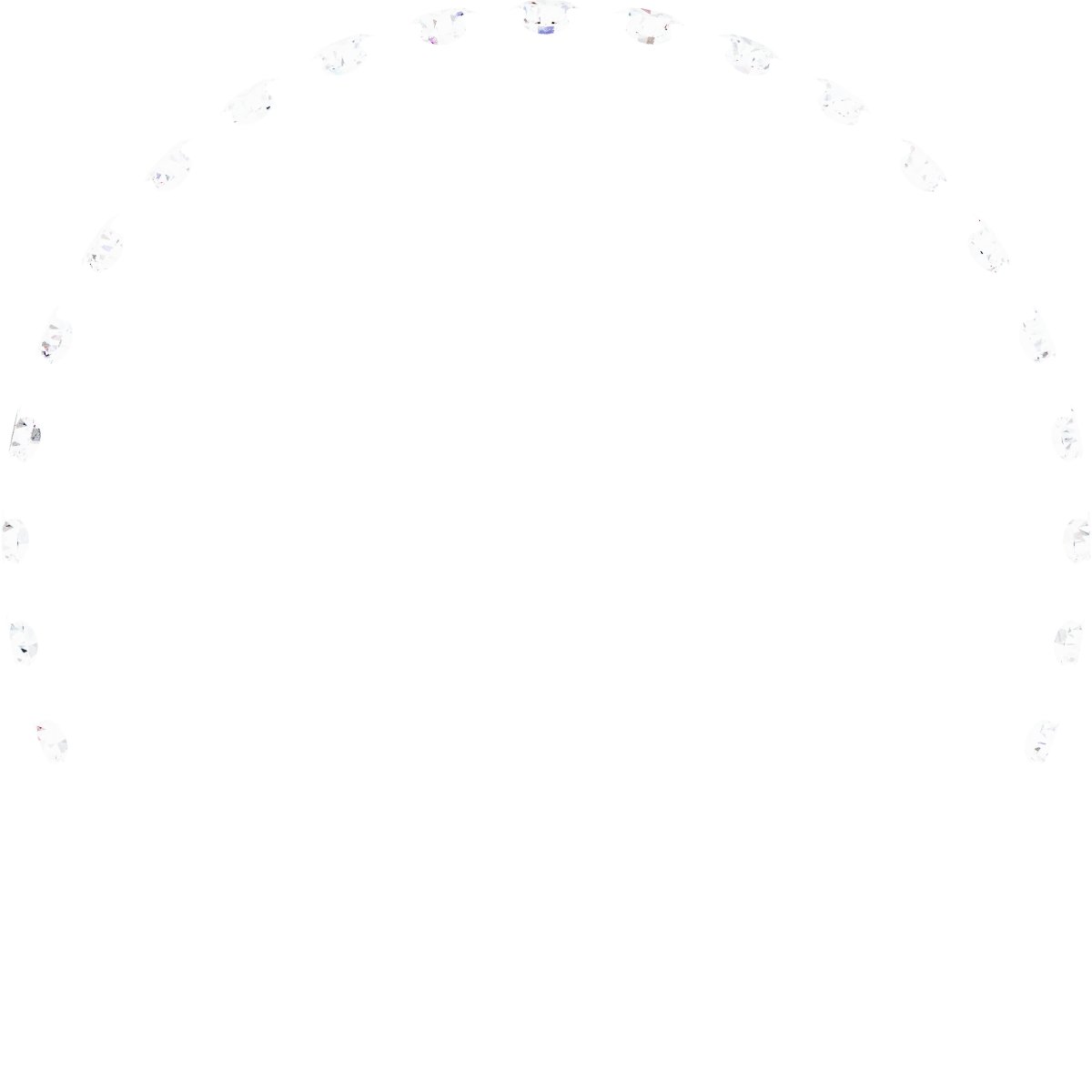 14K White 3/8 CTW Diamond Matching Band  