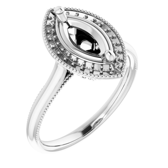 Halo-Style Engagement Ring