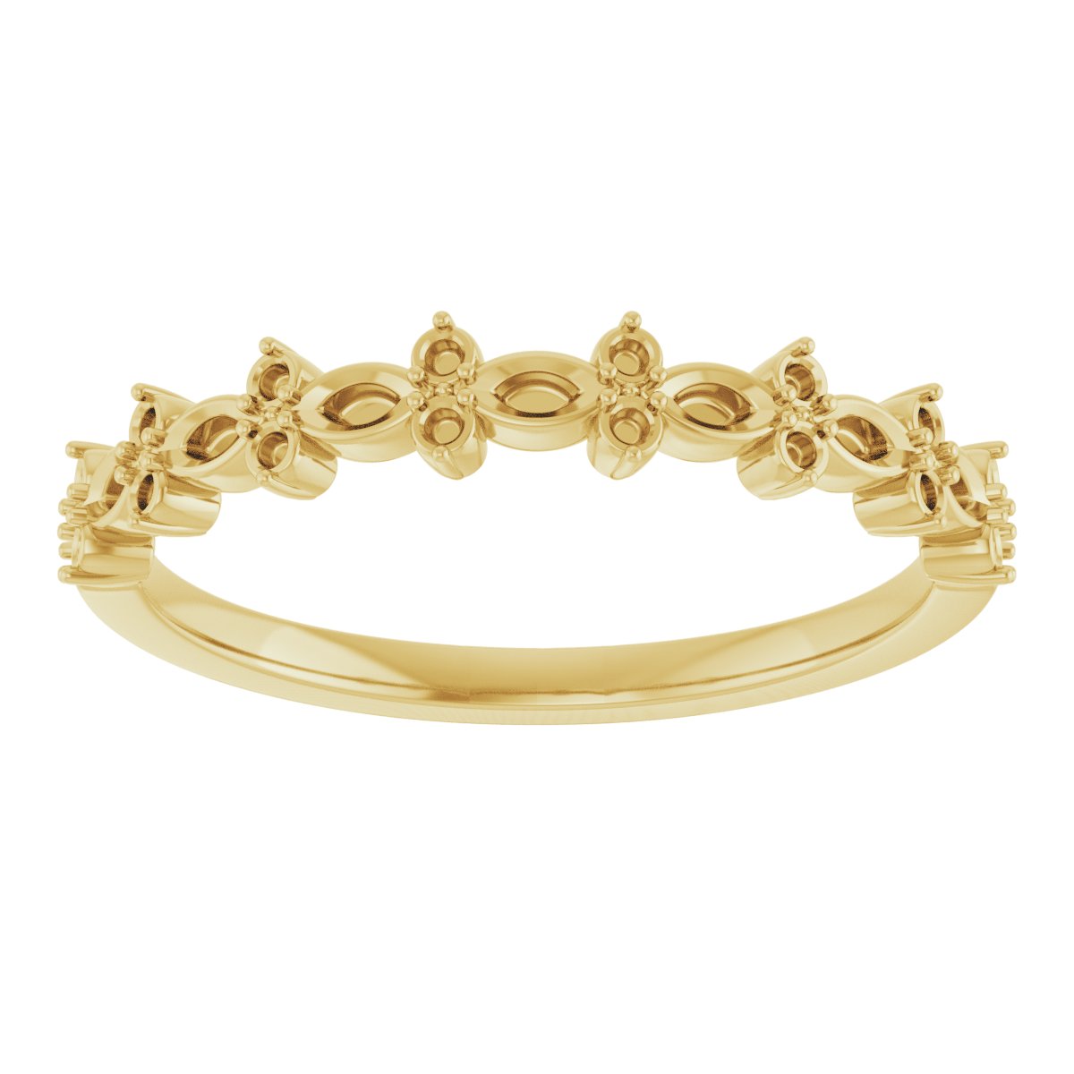 14K Yellow 1/3 CTW Diamond Anniversary Band