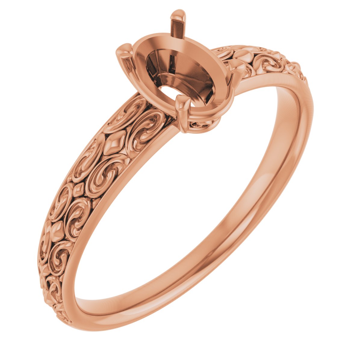 Vintage-Inspired Solitaire Ring
