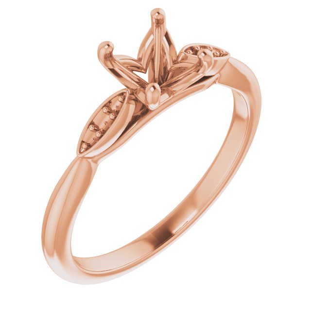 Accented Engagement Ring or Band