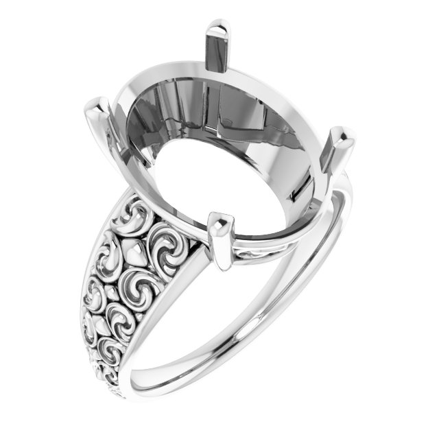 Vintage-Inspired Solitaire Ring