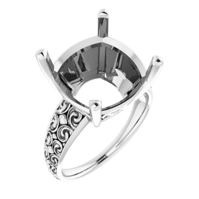 Vintage-Inspired Solitaire Ring