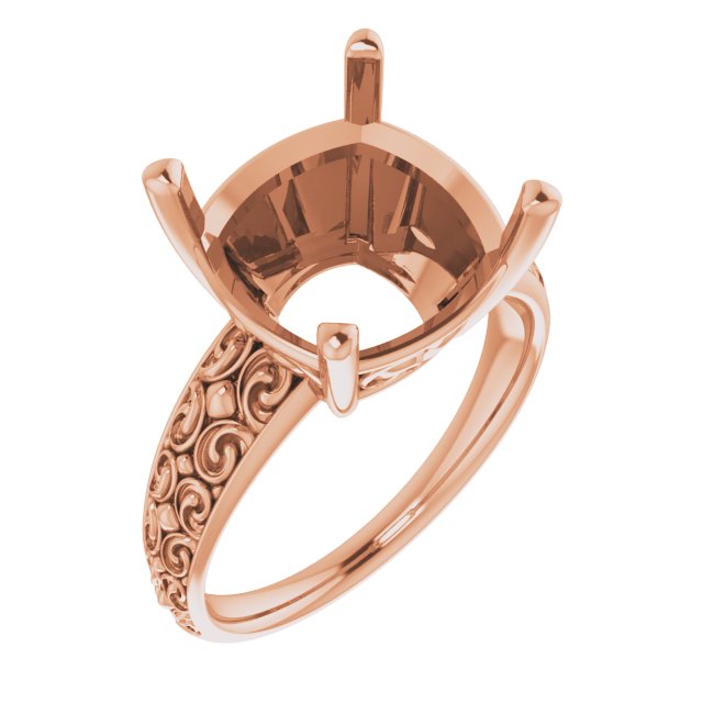 Vintage-Inspired Solitaire Ring