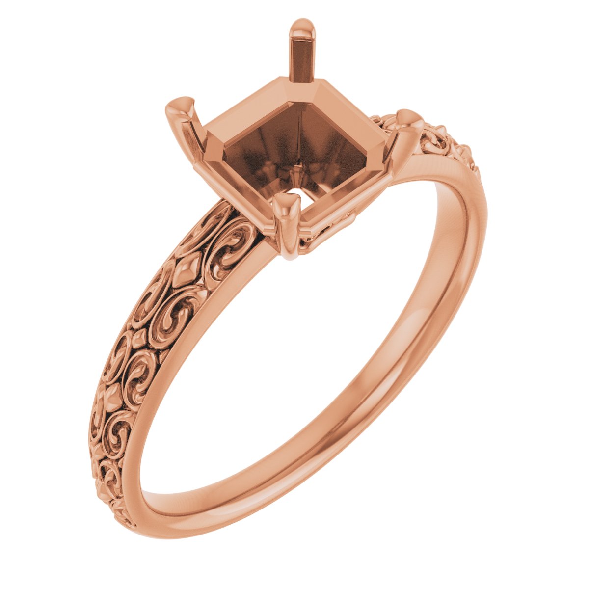 Vintage-Inspired Solitaire Ring