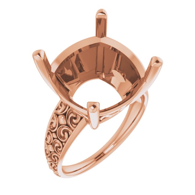 Vintage-Inspired Solitaire Ring