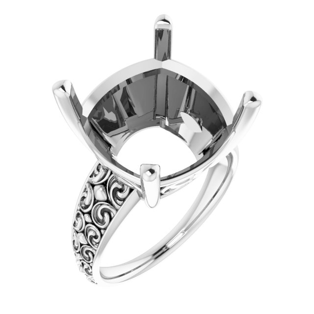 Vintage-Inspired Solitaire Ring