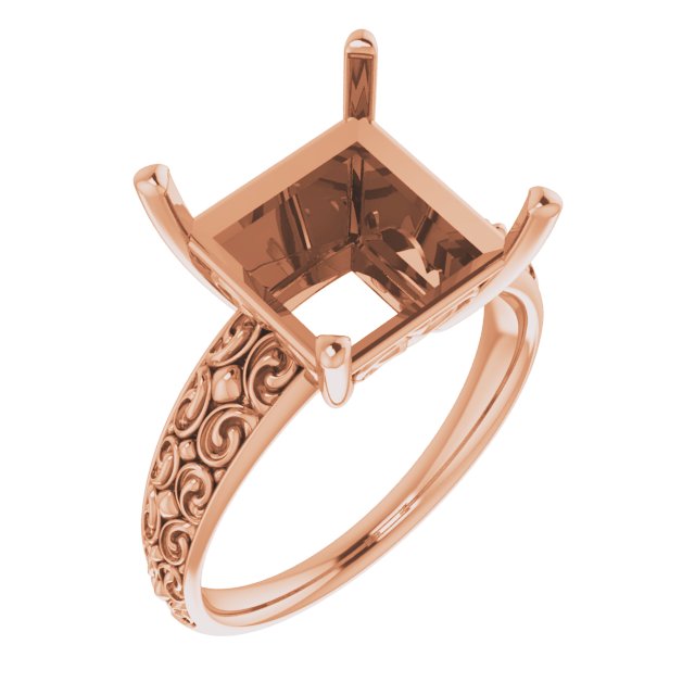 Vintage-Inspired Solitaire Ring