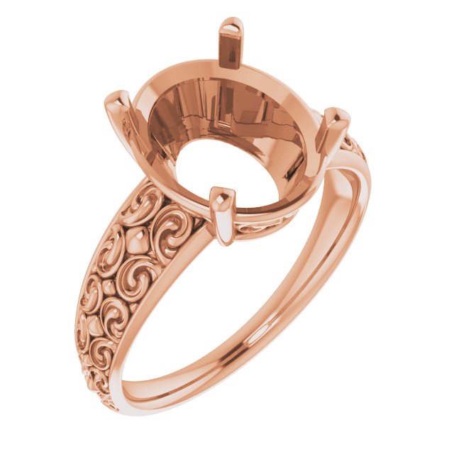 Vintage-Inspired Solitaire Ring
