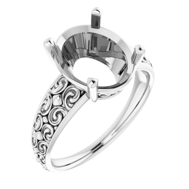 Vintage-Inspired Solitaire Ring