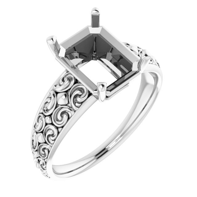 Vintage-Inspired Solitaire Ring