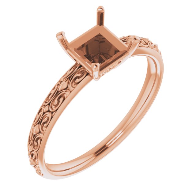 Vintage-Inspired Solitaire Ring