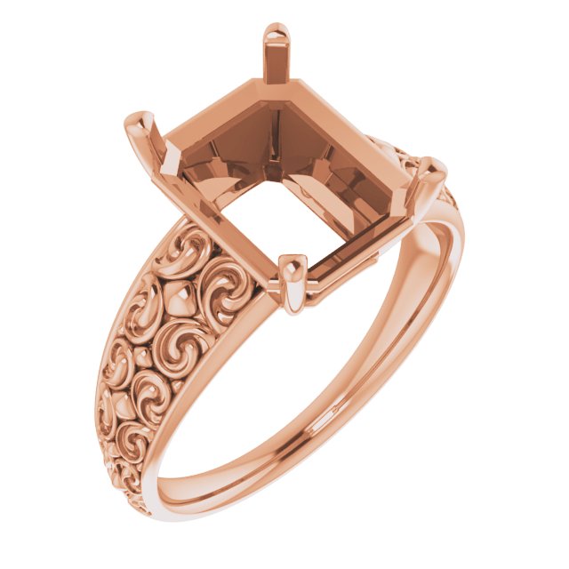 Vintage-Inspired Solitaire Ring