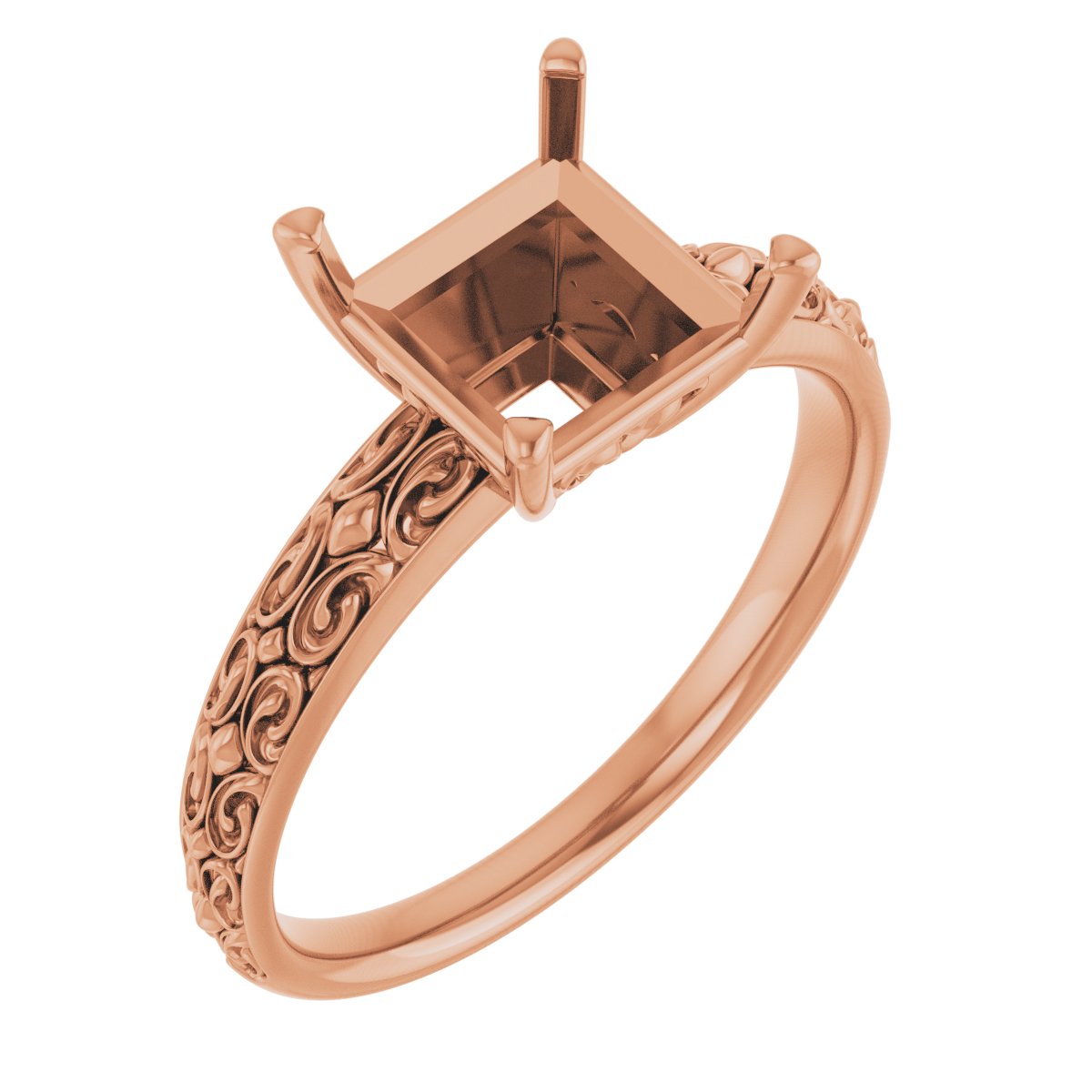 Vintage-Inspired Solitaire Ring