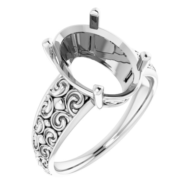 Vintage-Inspired Solitaire Ring