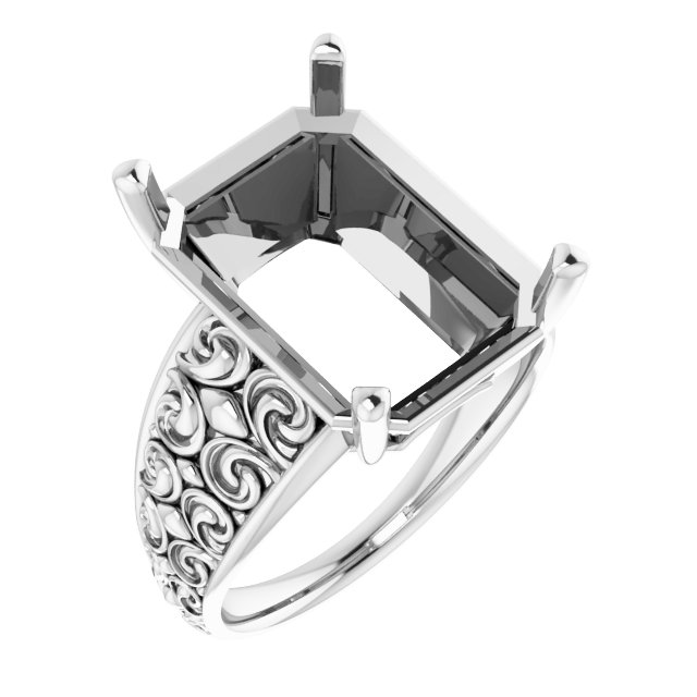 Vintage-Inspired Solitaire Ring