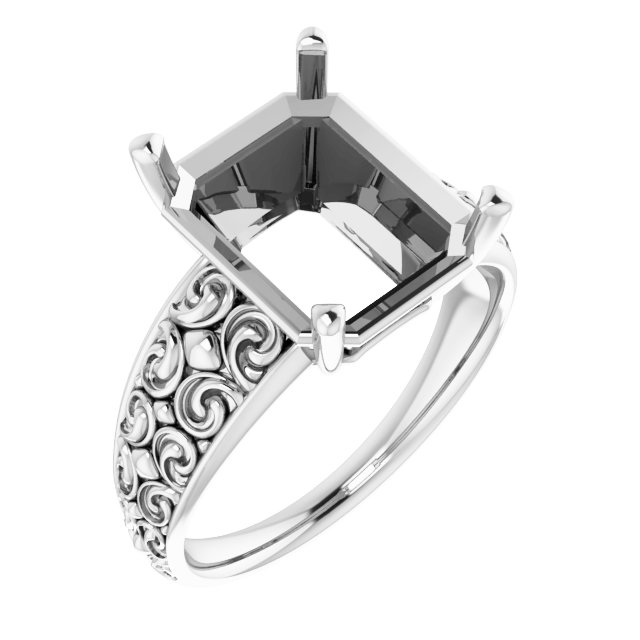 Vintage-Inspired Solitaire Ring