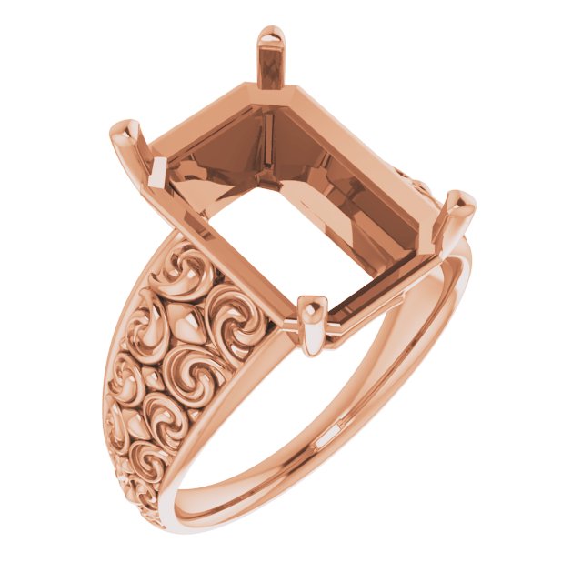 Vintage-Inspired Solitaire Ring