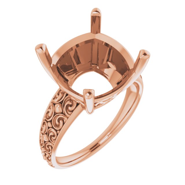 Vintage-Inspired Solitaire Ring