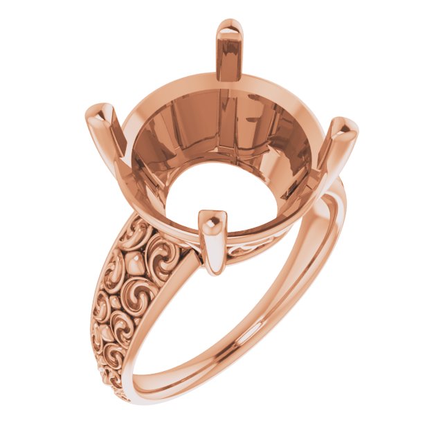 Vintage-Inspired Solitaire Ring