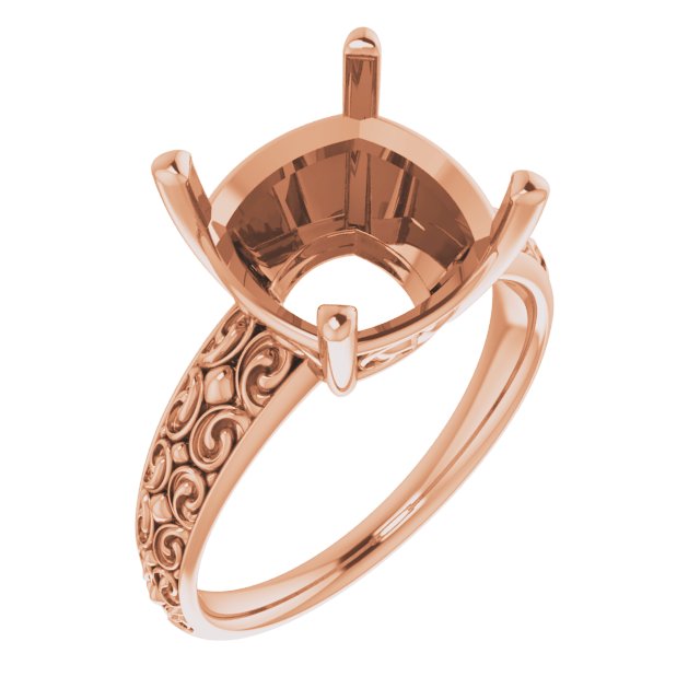 Vintage-Inspired Solitaire Ring