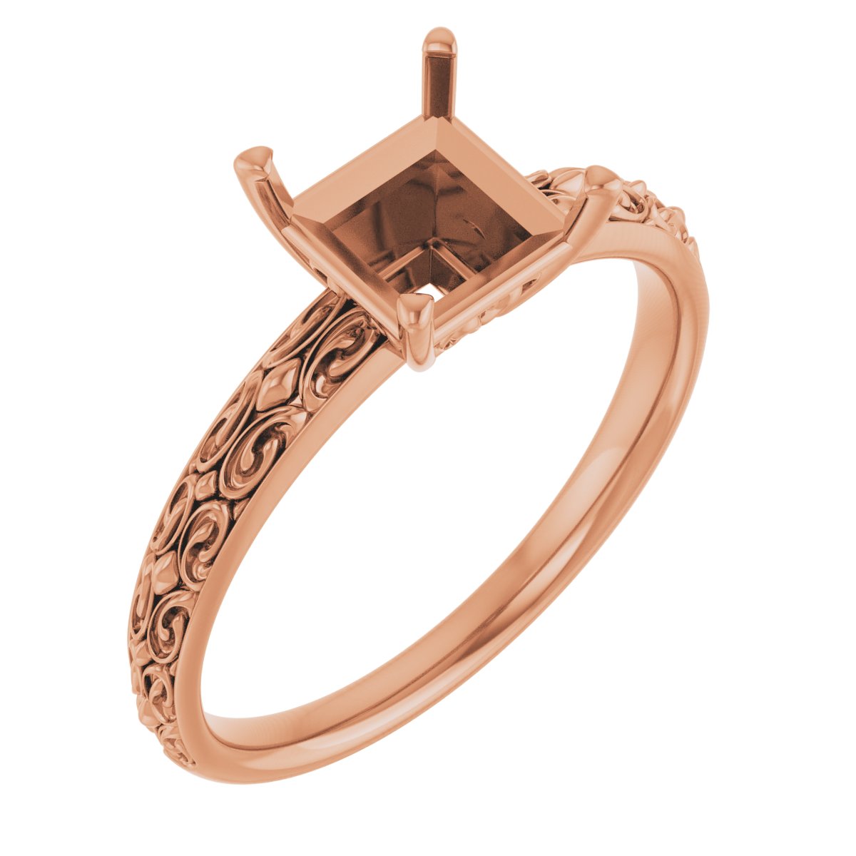 Vintage-Inspired Solitaire Ring